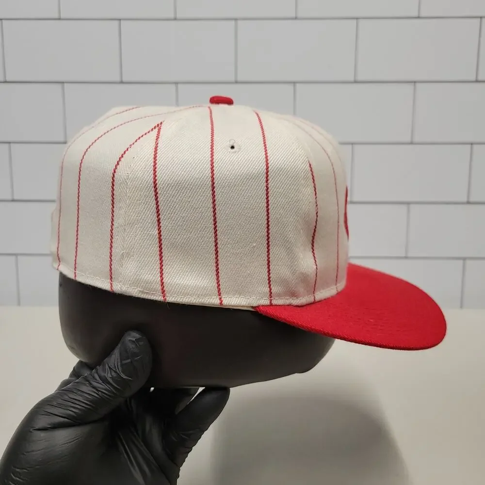 Vintage Cincinnati Reds Sports Specialties Pro Fitted 7 3/8 Pinstripe MLB Hat